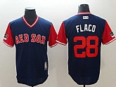 Red Sox 28 J.D. Martinez Flaco Navy 2018 Players Weekend Team Jerseys,baseball caps,new era cap wholesale,wholesale hats
